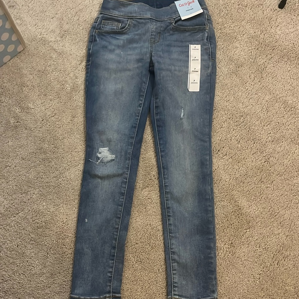 Distressed Jeggings
